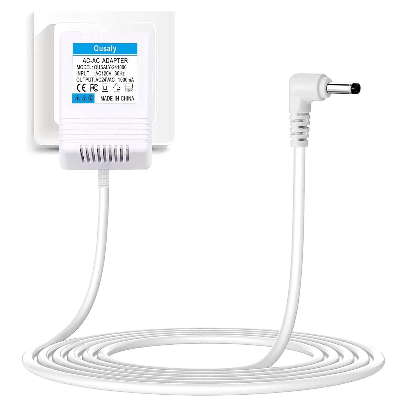 Cargador Adaptador 24VAC Ousaly para Riego Inteligente