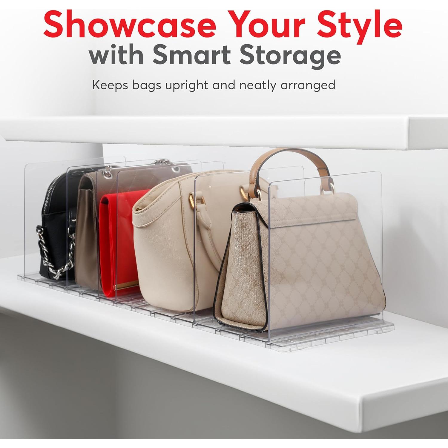 Organizador de Bolsos Hecho Moderno - Paquete de 2 Ajustable