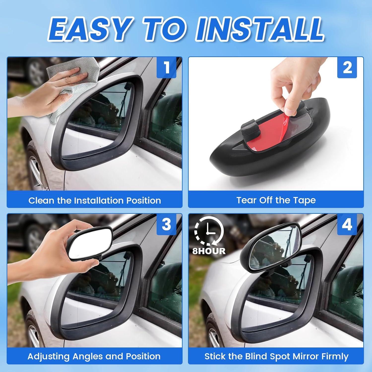 Espejo Retrovisor Infantil Ajustable 360° Xuzimaoyi HD