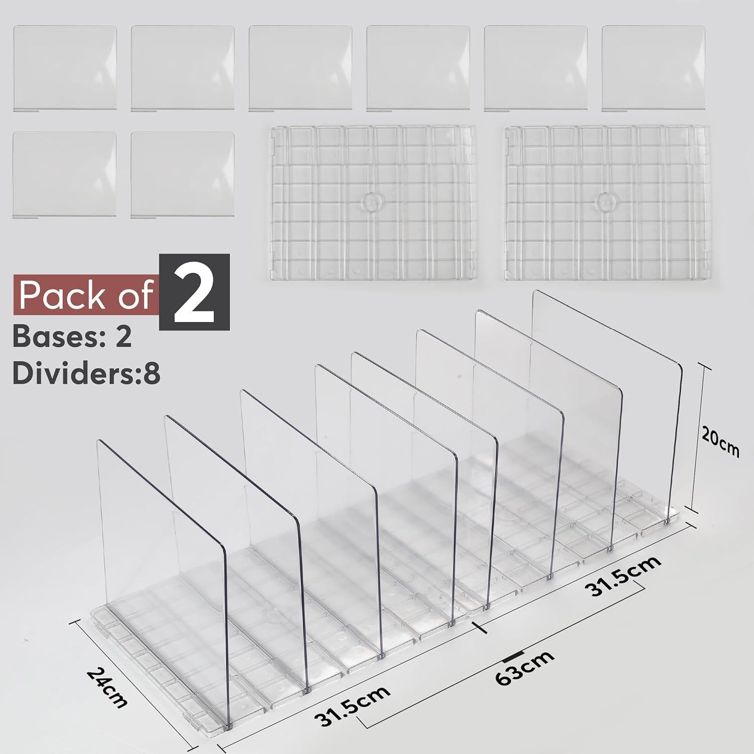 Organizador de Bolsos Brinstow - Paquete de 2 Ajustable