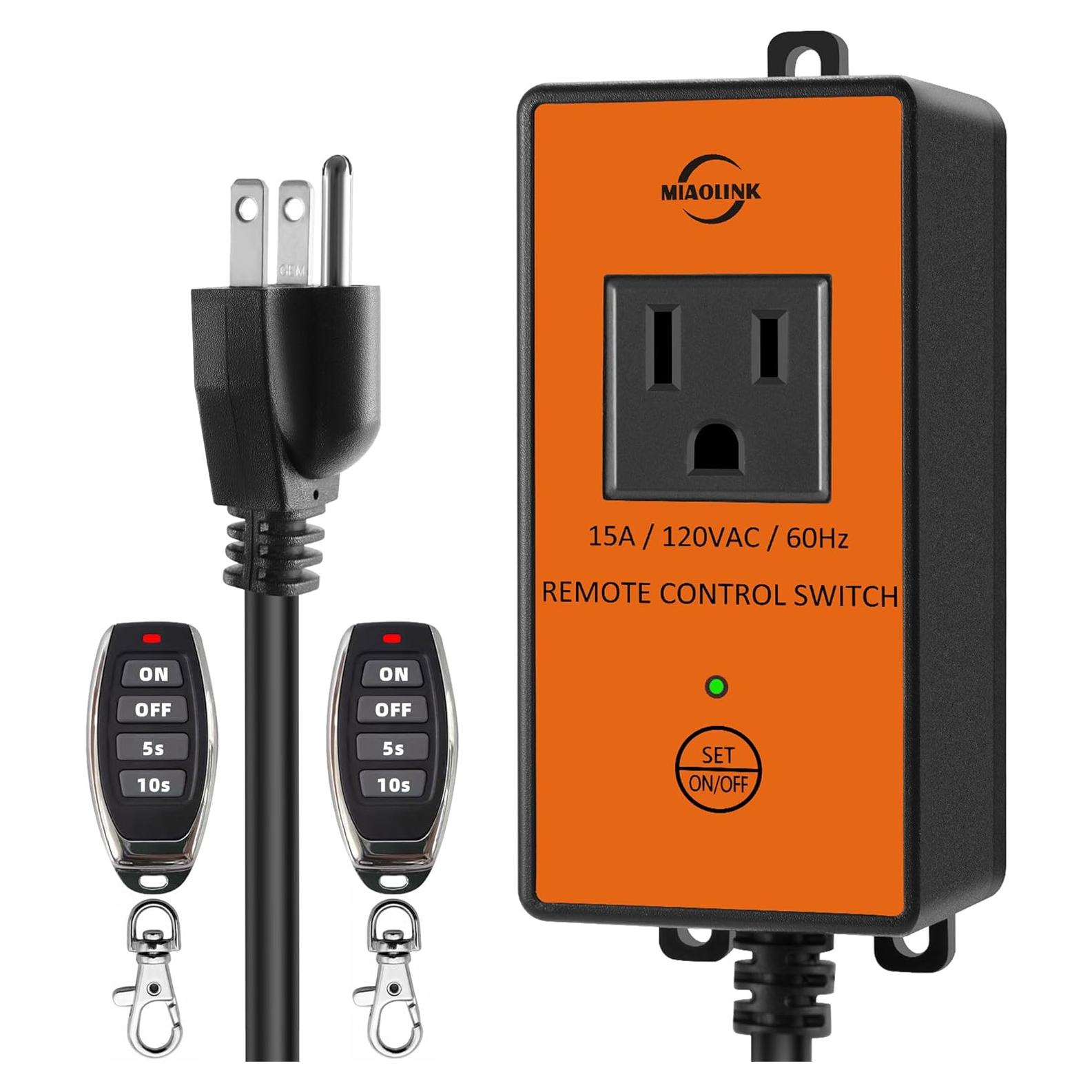 Interruptor Remoto para Aspiradora MIAOLINK 120V Automático