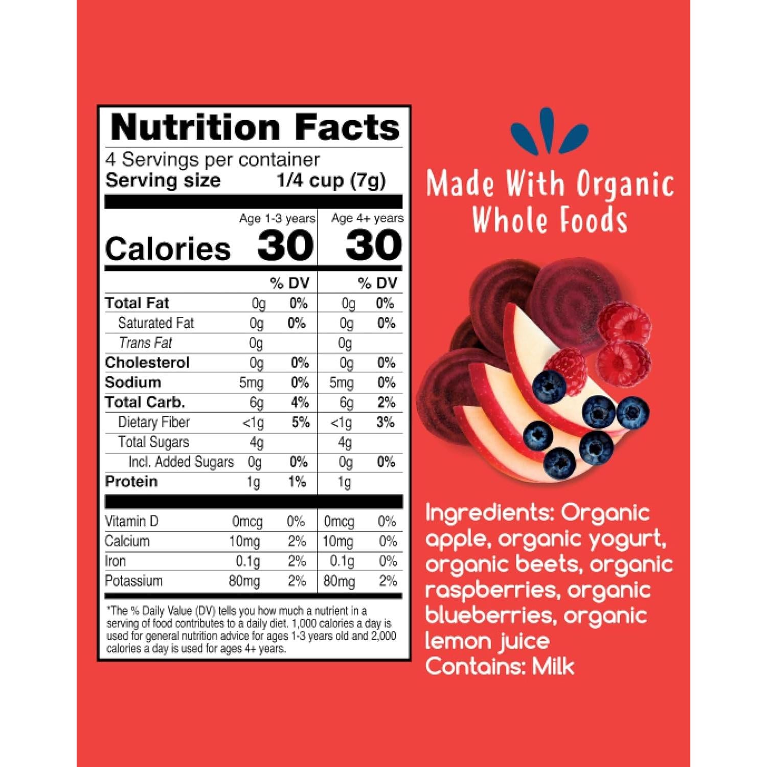 Amara Smoothie Melts - Snacks Saludables para Bebés 170g