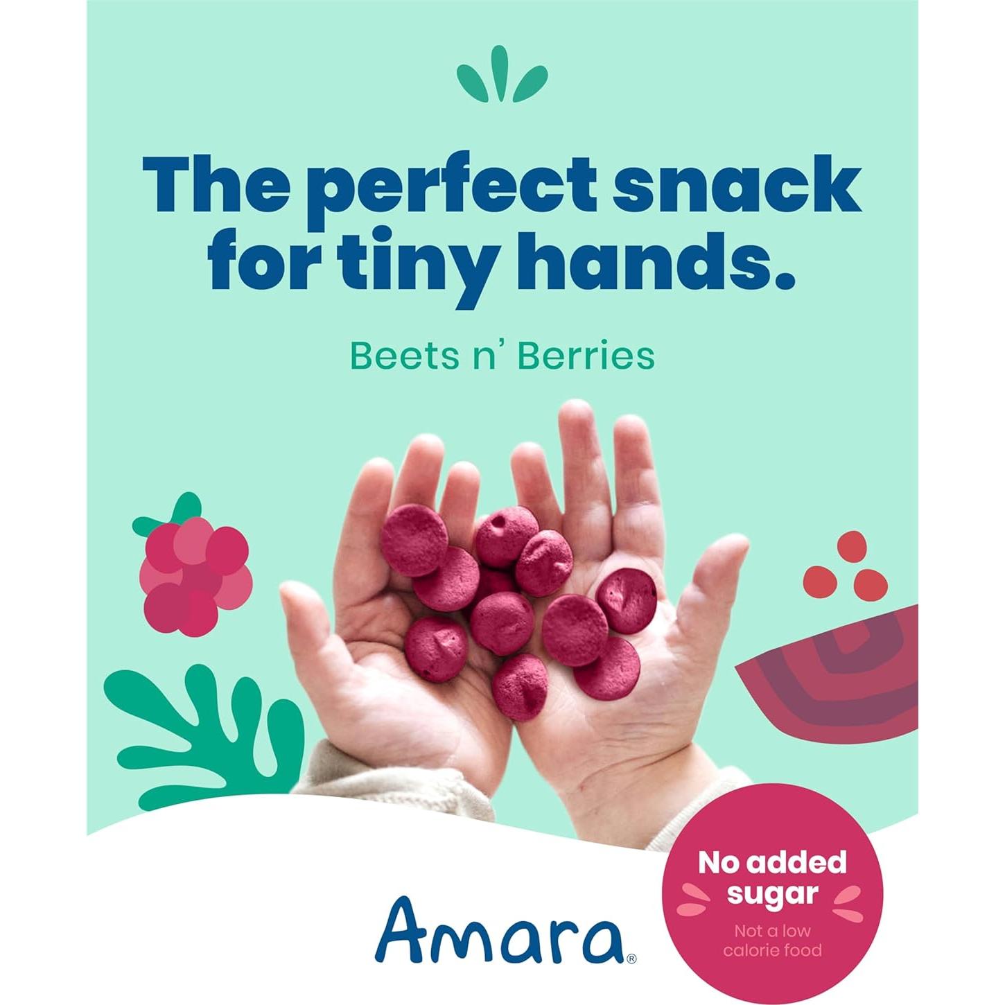 Amara Smoothie Melts - Snacks Saludables para Bebés 170g