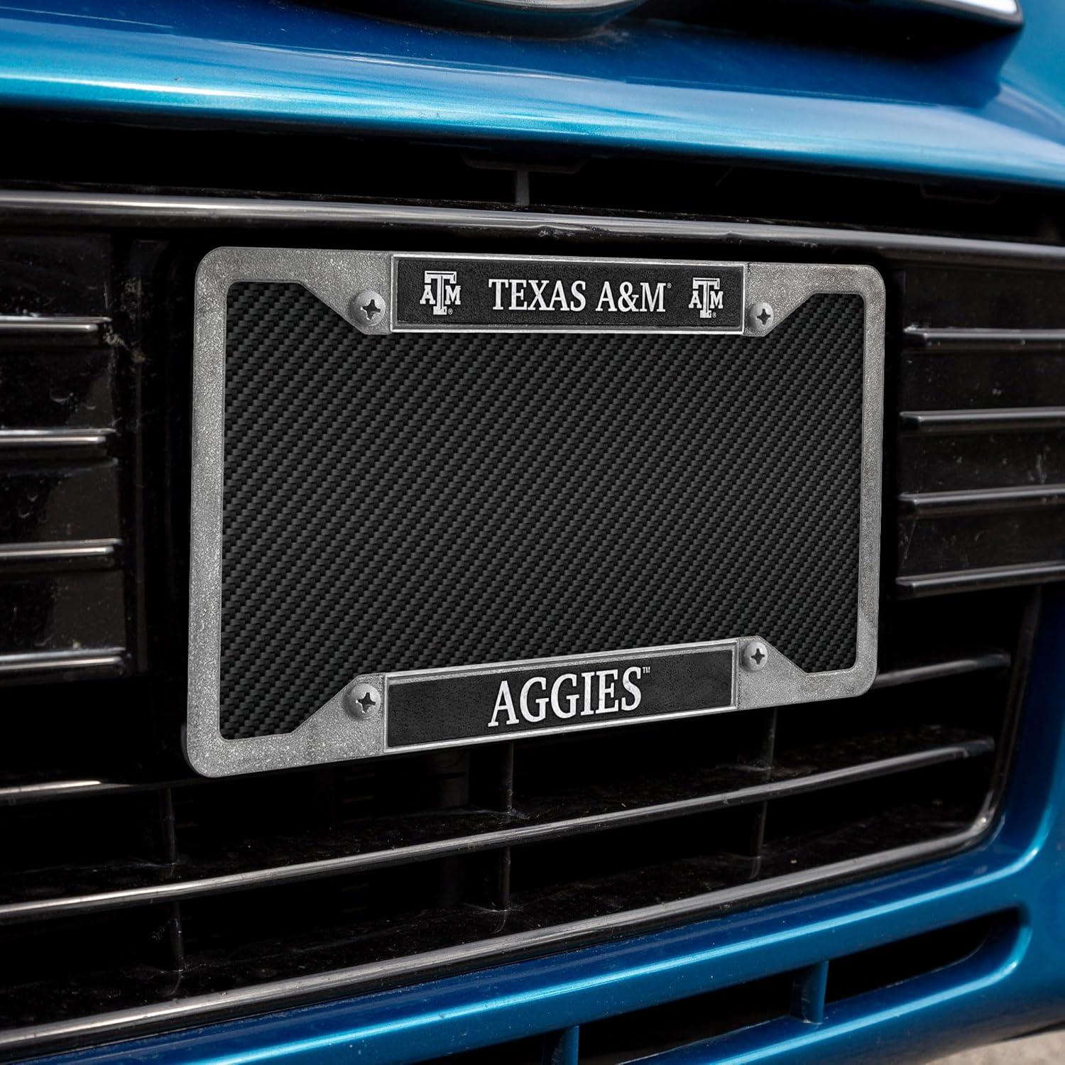 Marco de Placa de Licencia Rico Industries Pewter 30.48x15.24cm