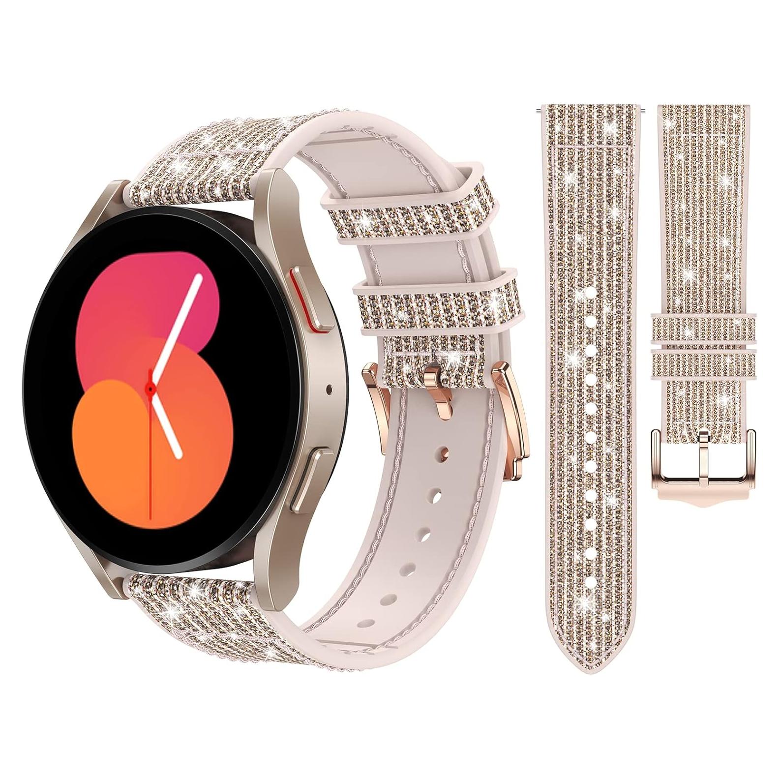 Banda de Silicona Brillante Goton para Samsung Galaxy Watch 20mm