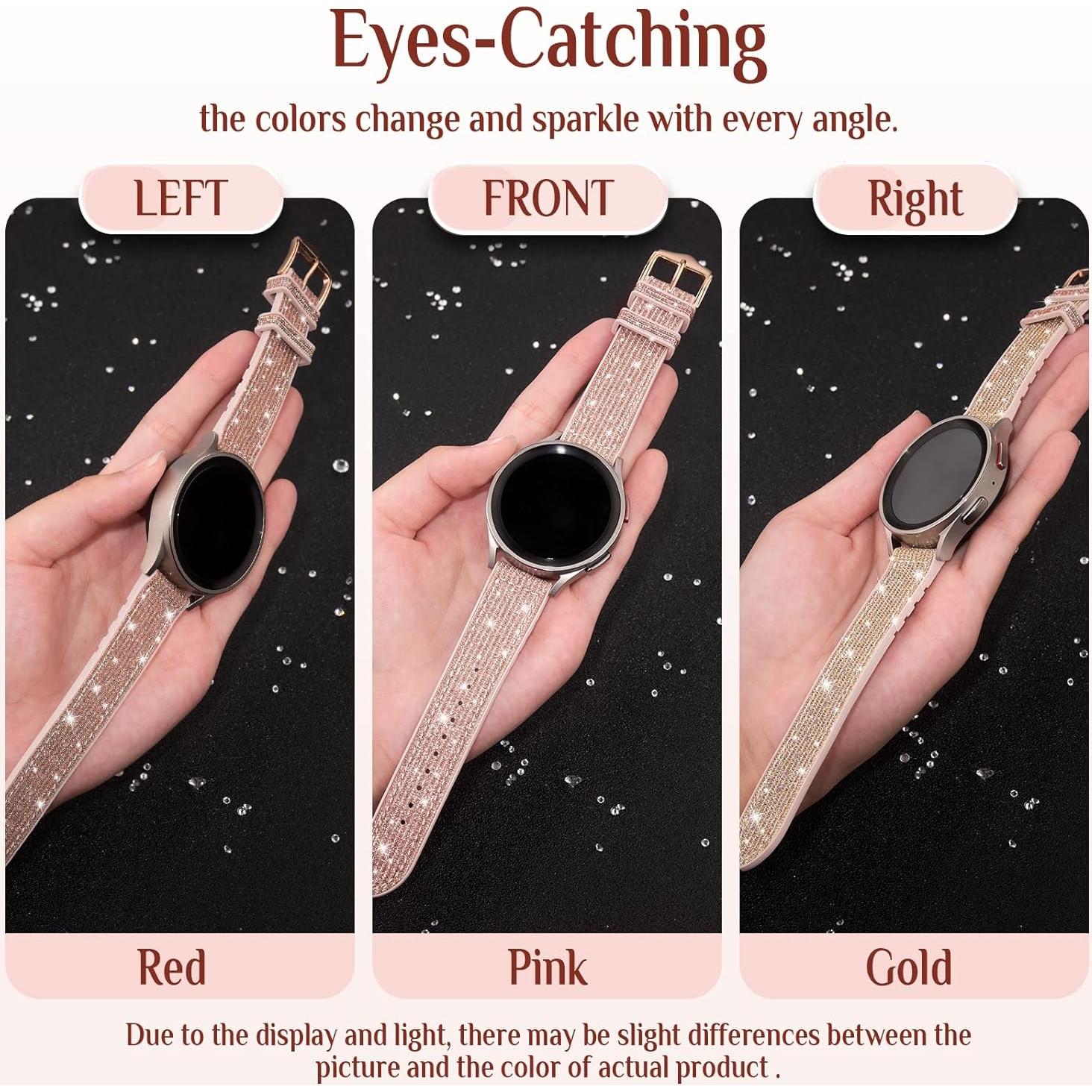 Banda de Silicona Brillante Goton para Samsung Galaxy Watch 20mm