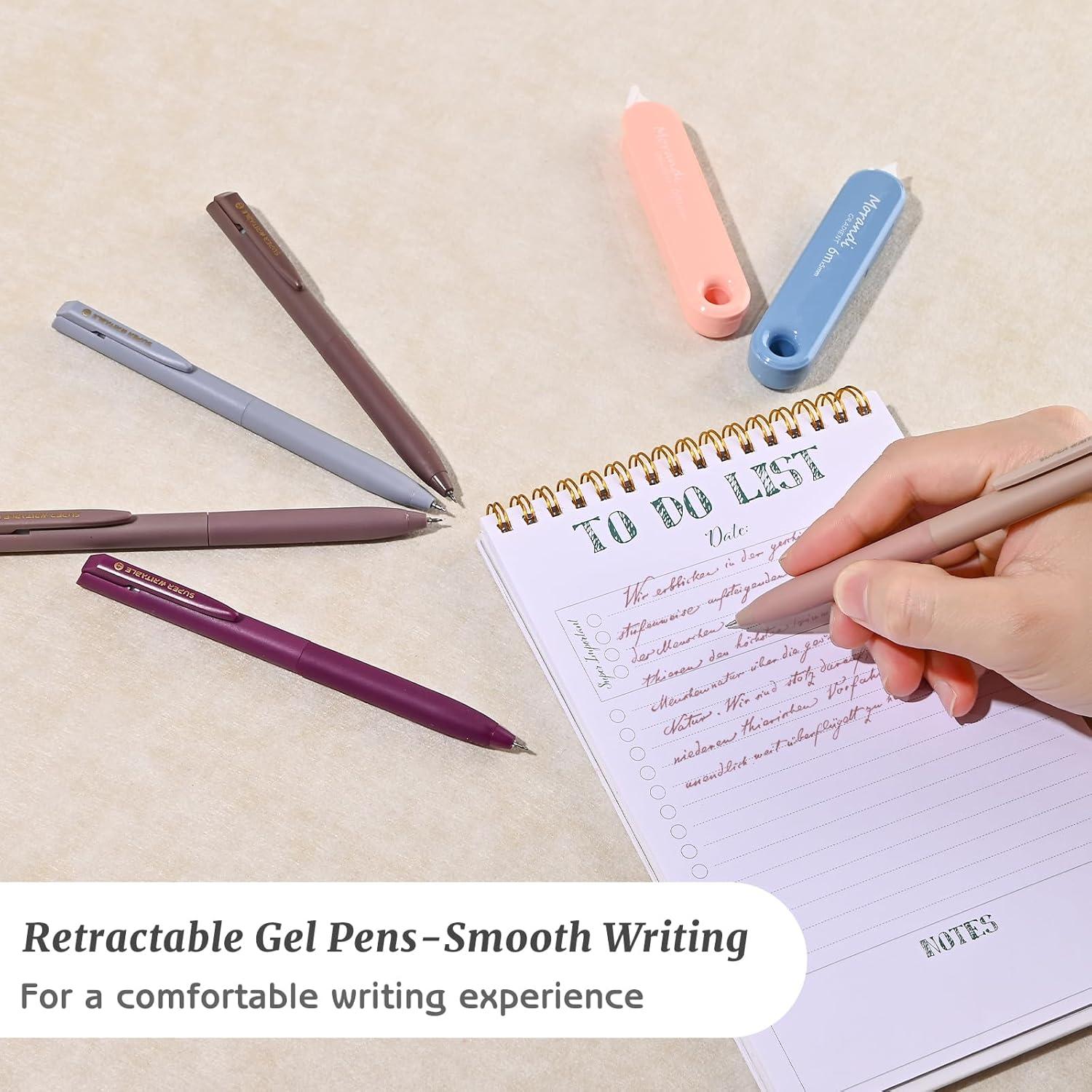 Set de 10 Bolígrafos de Gel Valtiner 0.5mm Multicolor