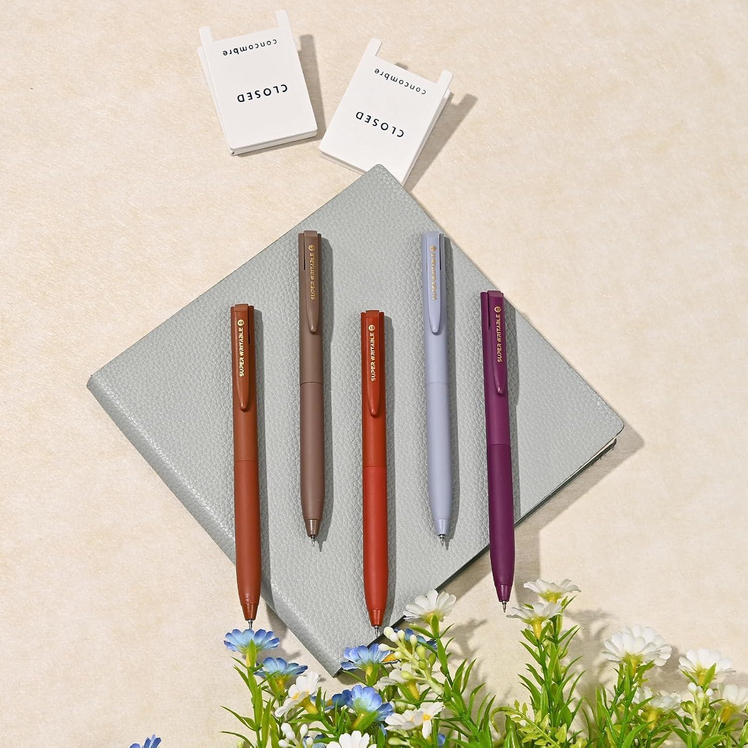 Set de 10 Bolígrafos de Gel Valtiner 0.5mm Multicolor