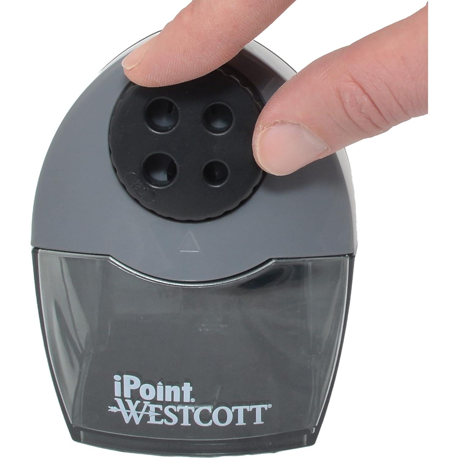 Sacapuntas Eléctrico Westcott Multi Agujero Compacto
