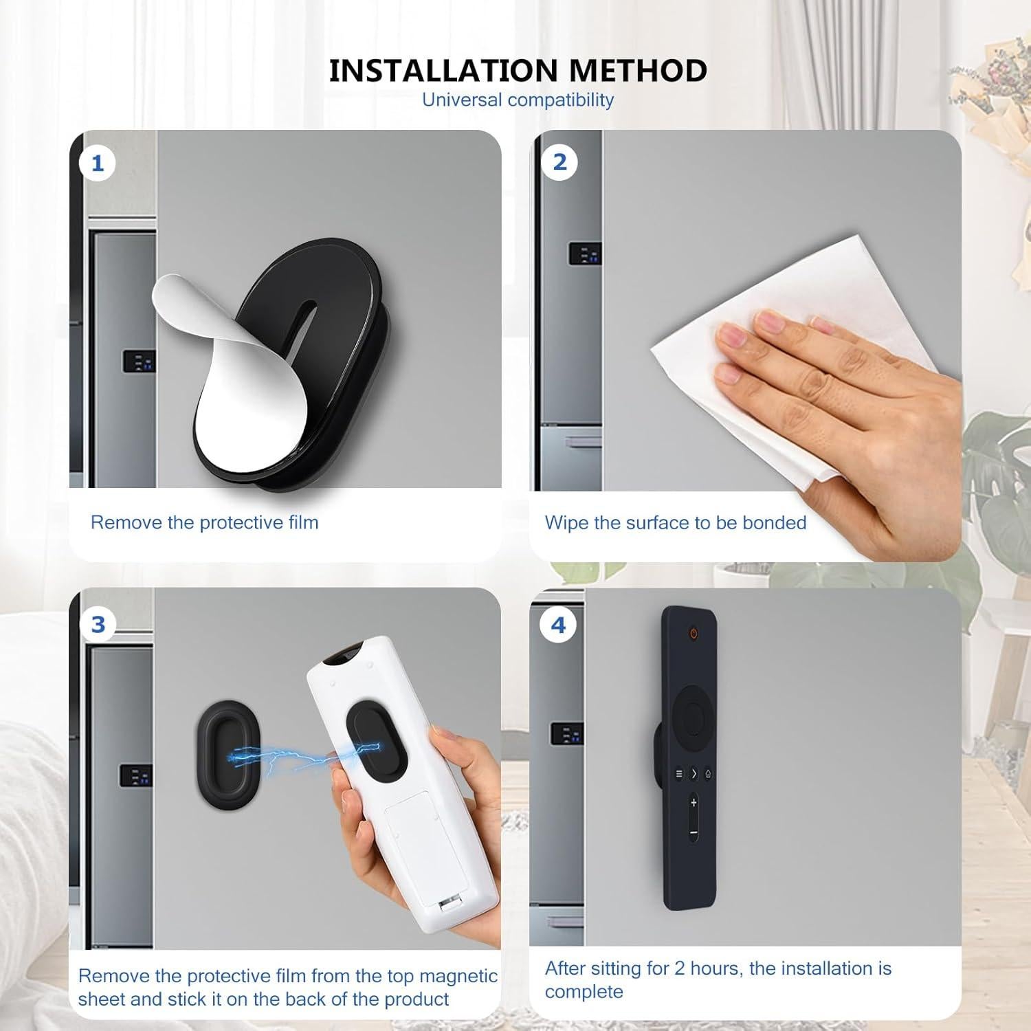 Soporte de Control Remoto Magnético DGMDGS - 4 Piezas
