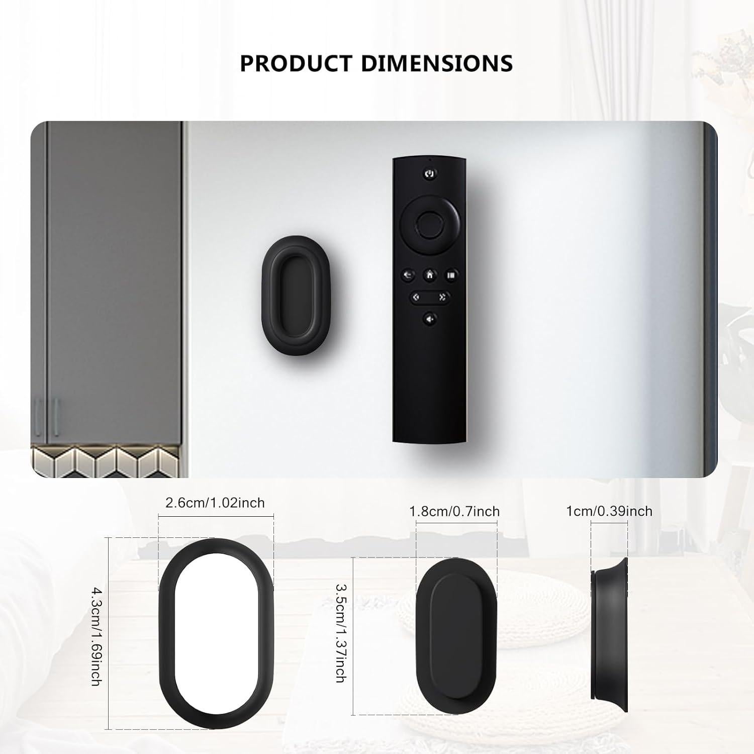 Soporte de Control Remoto Magnético DGMDGS - 4 Piezas