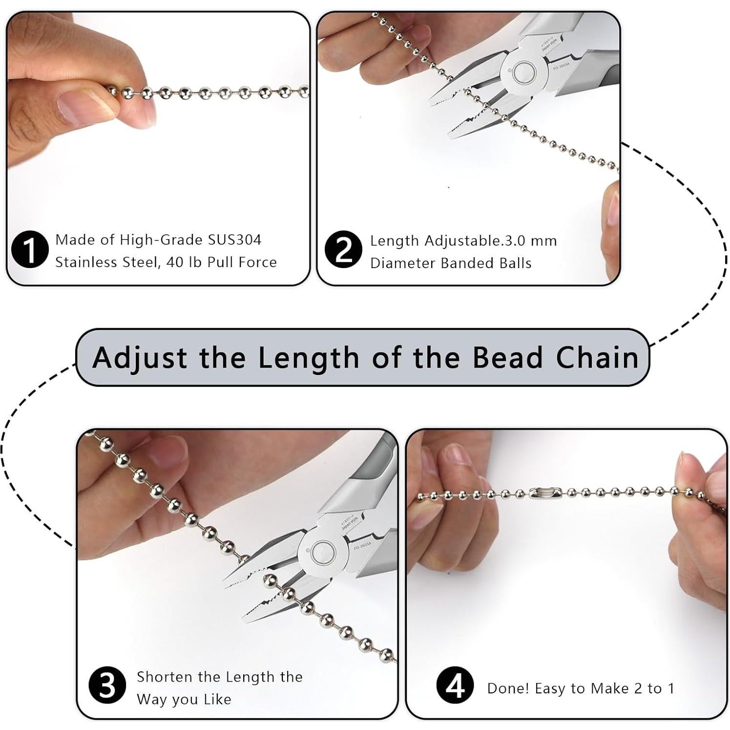 Cadenas de Tirar de Ventilador de Techo Aecsze 30 cm Madera Blanco