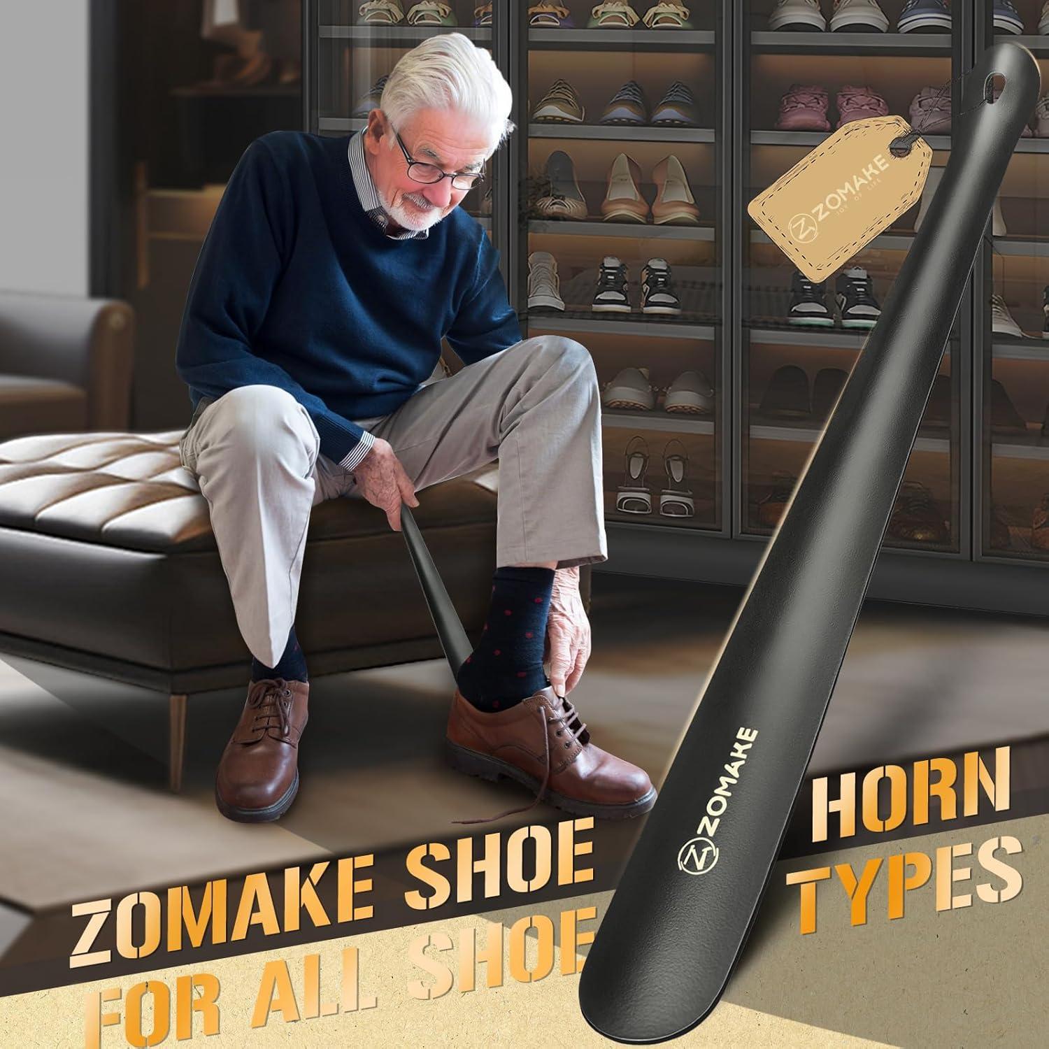 Cuchara para Zapatos ZOMAKE Mango Largo 41.91 cm Metal