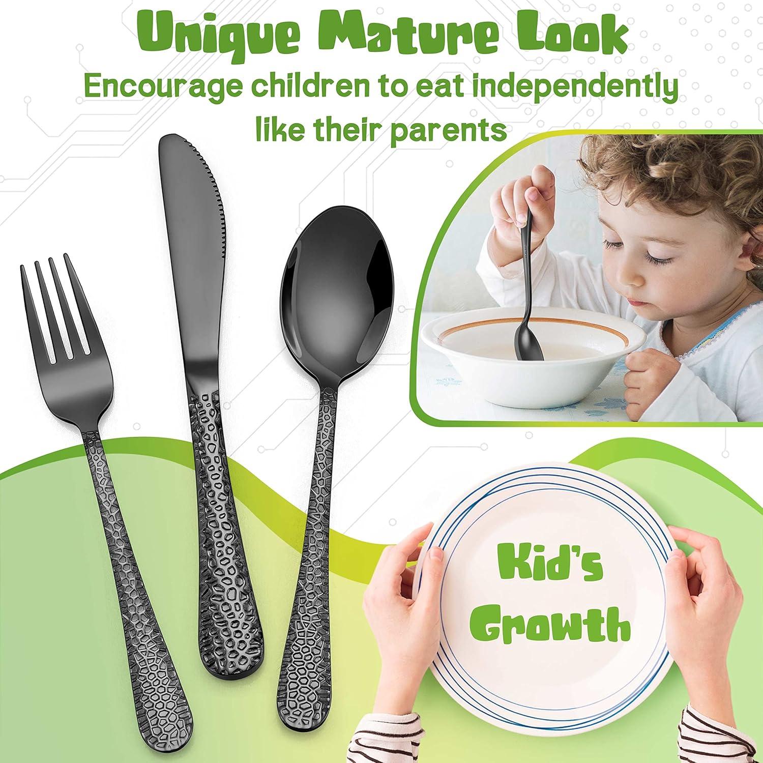 Set de Cubiertos para Niños HaWare 9 Piezas Acero Inoxidable