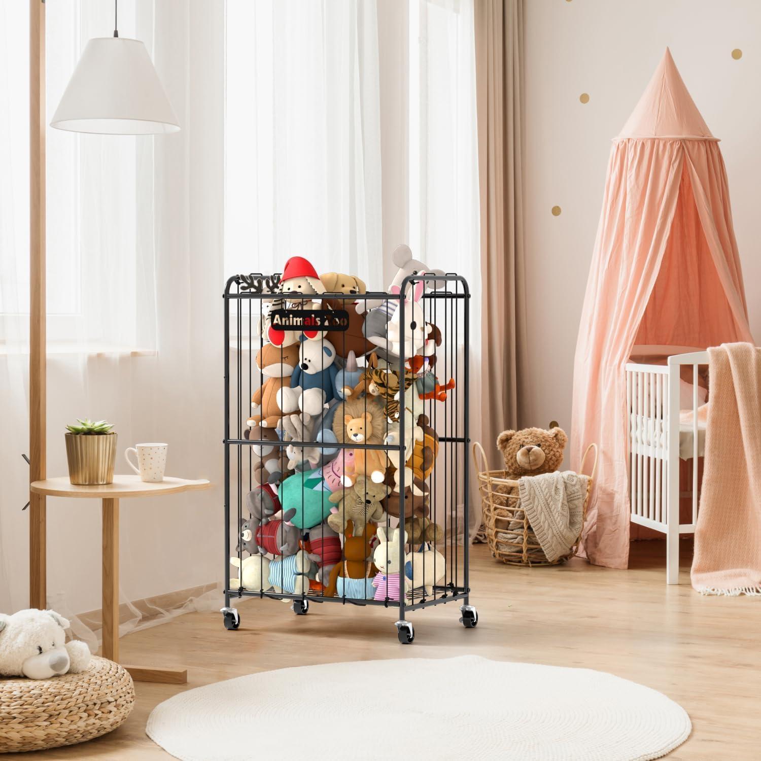 Organizador de Almacenamiento de Juguetes de Peluche YKDIRECT 210L