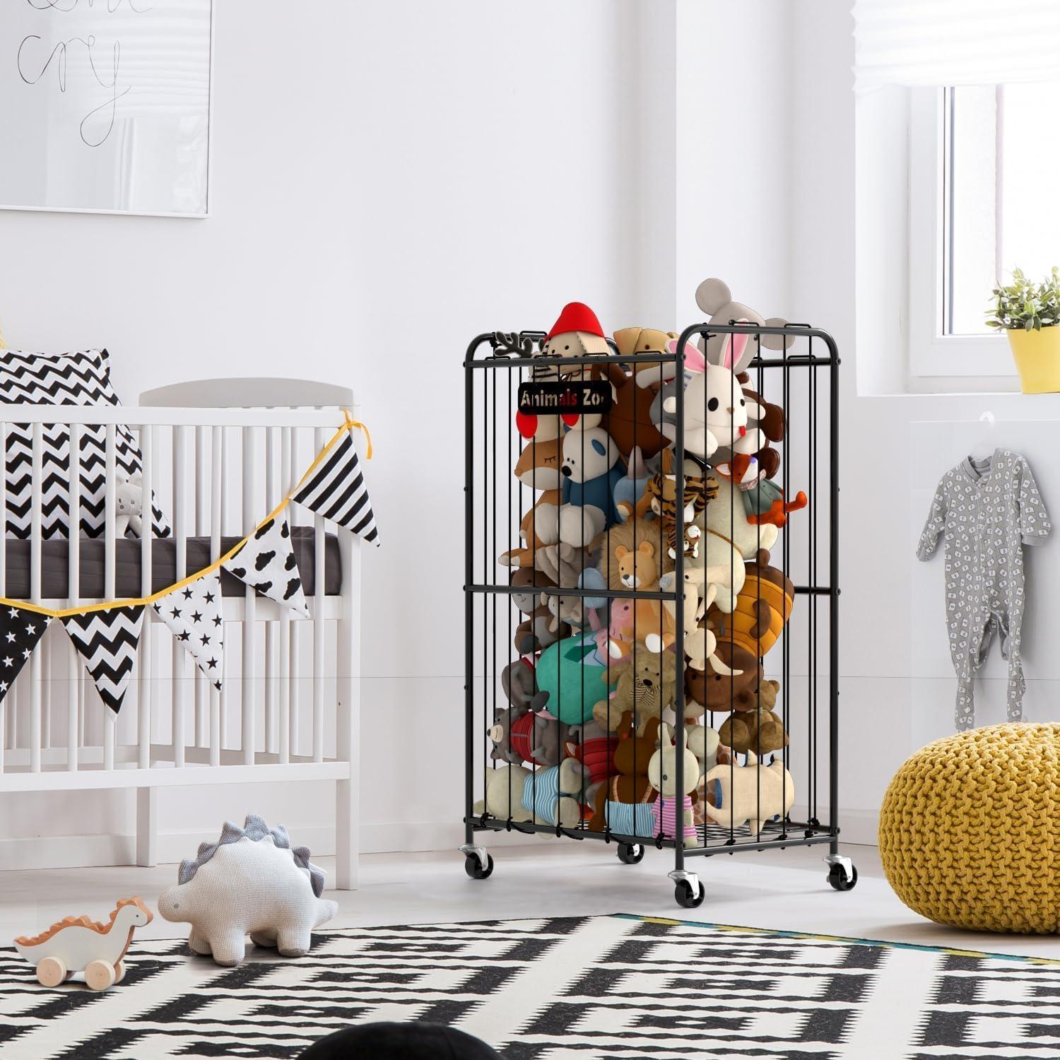 Organizador de Almacenamiento de Juguetes de Peluche YKDIRECT 210L