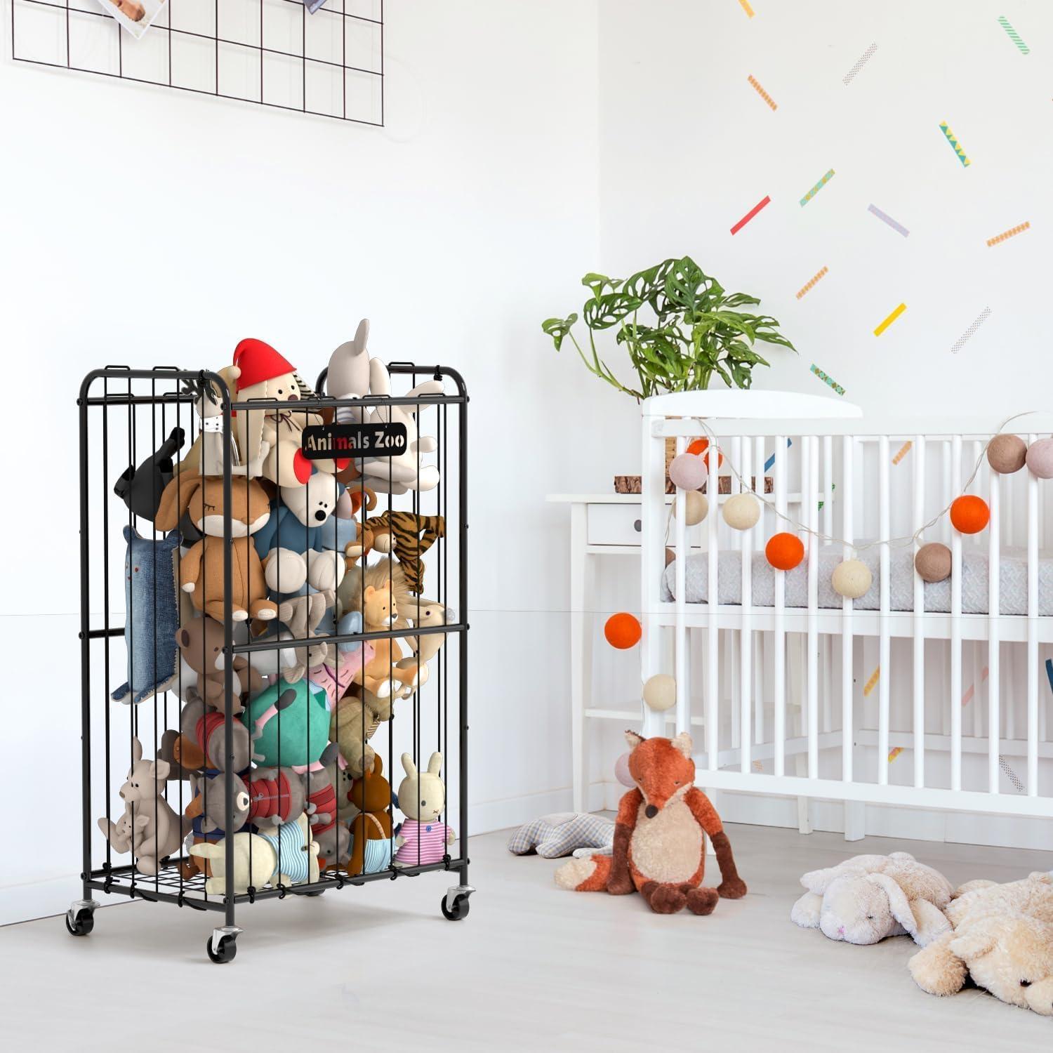 Organizador de Almacenamiento de Juguetes de Peluche YKDIRECT 210L