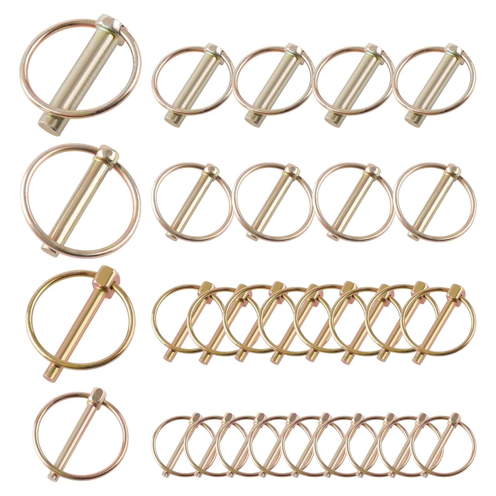 Kit de 30 Pasadores de Seguridad HASAOMOI para Remolques y Tractores