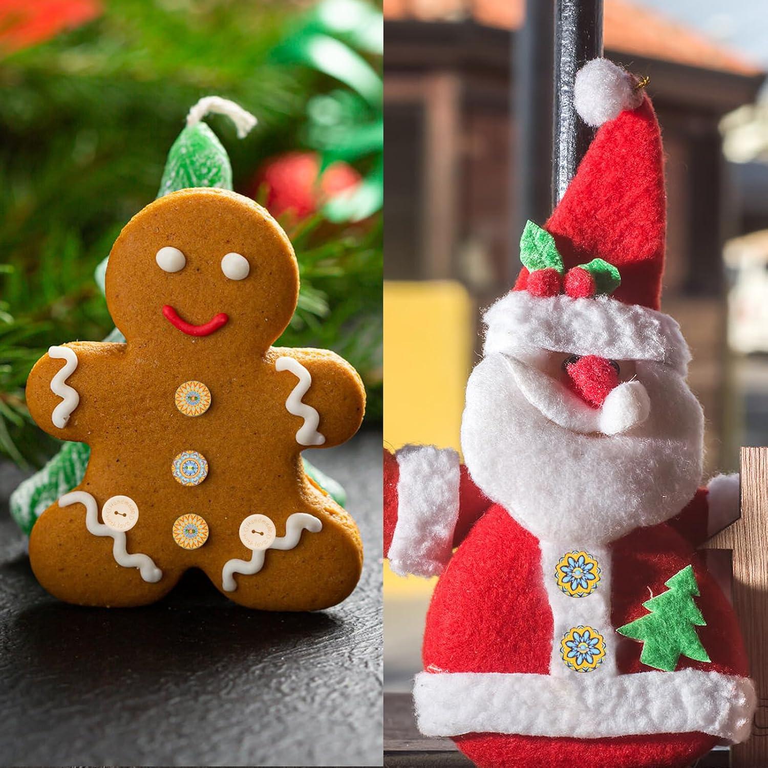 Botones de Madera Bohemios JMKTOOL - 300 Piezas, 3 Tamaños