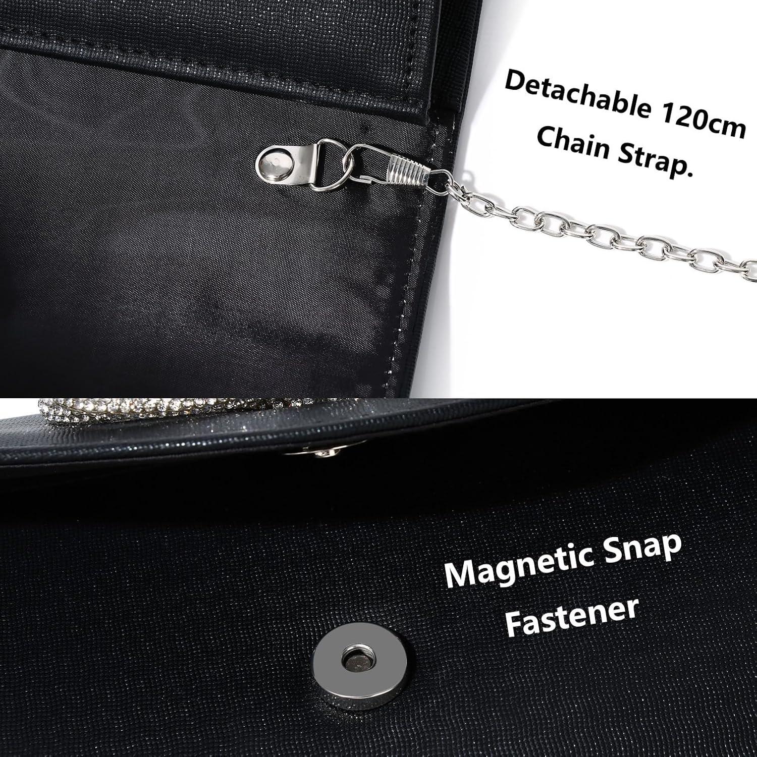 Bolso Clutch de Noche Gurina para Mujeres - Elegante y Versátil