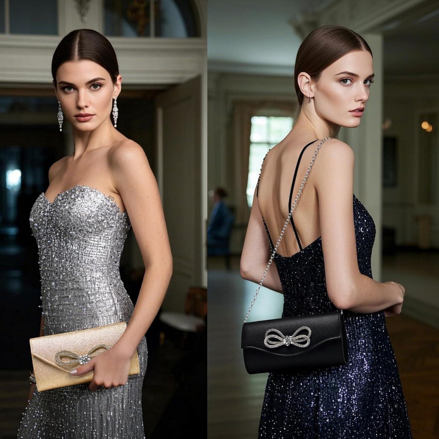 Bolso Clutch de Noche Gurina para Mujeres - Elegante y Versátil