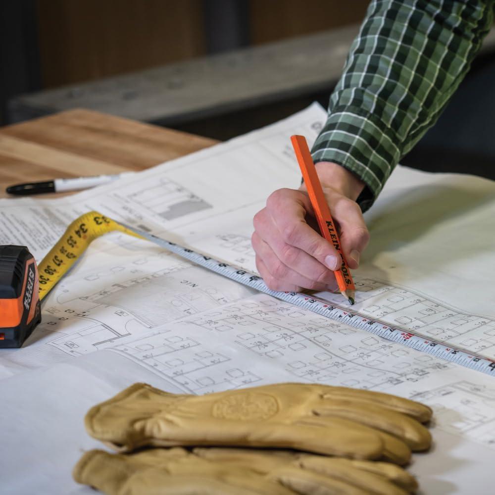 Cinta Métrica Klein Tools 9525 Doble Gancho 7.6 m