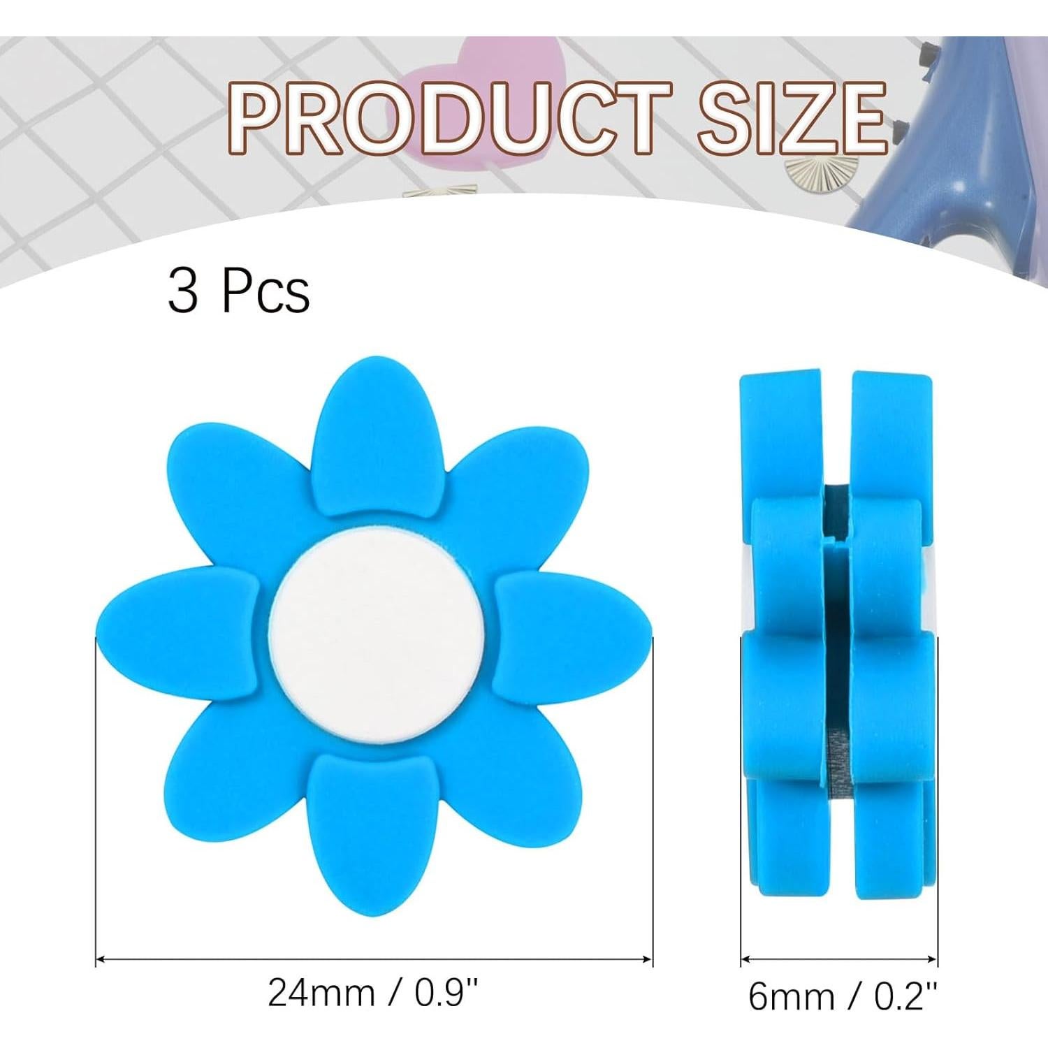 Amortiguador de Vibraciones YELARXI para Raqueta de Tenis Azul