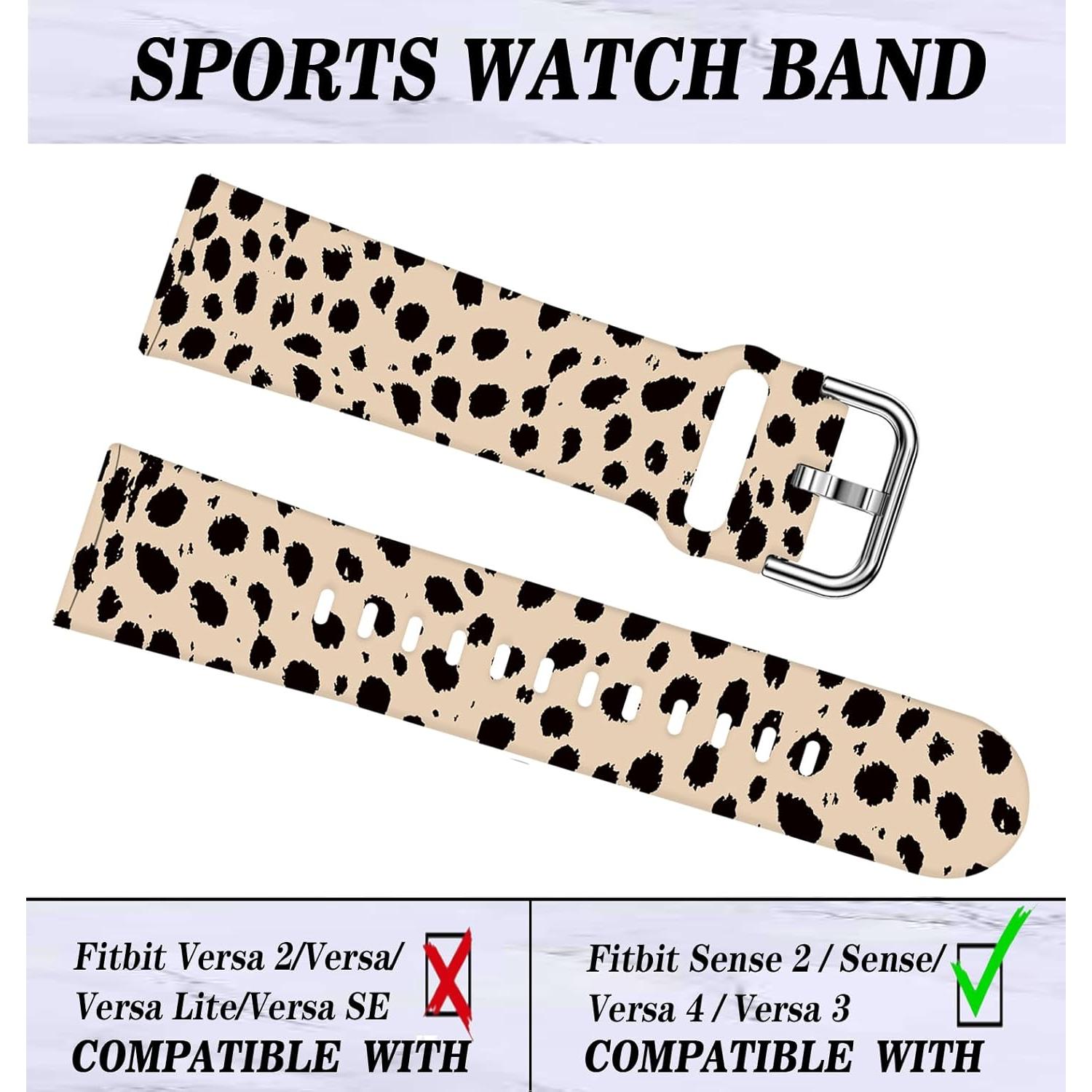 Banda Deportiva Silicona LNZLKING para Versa 4/3 y Sense 2