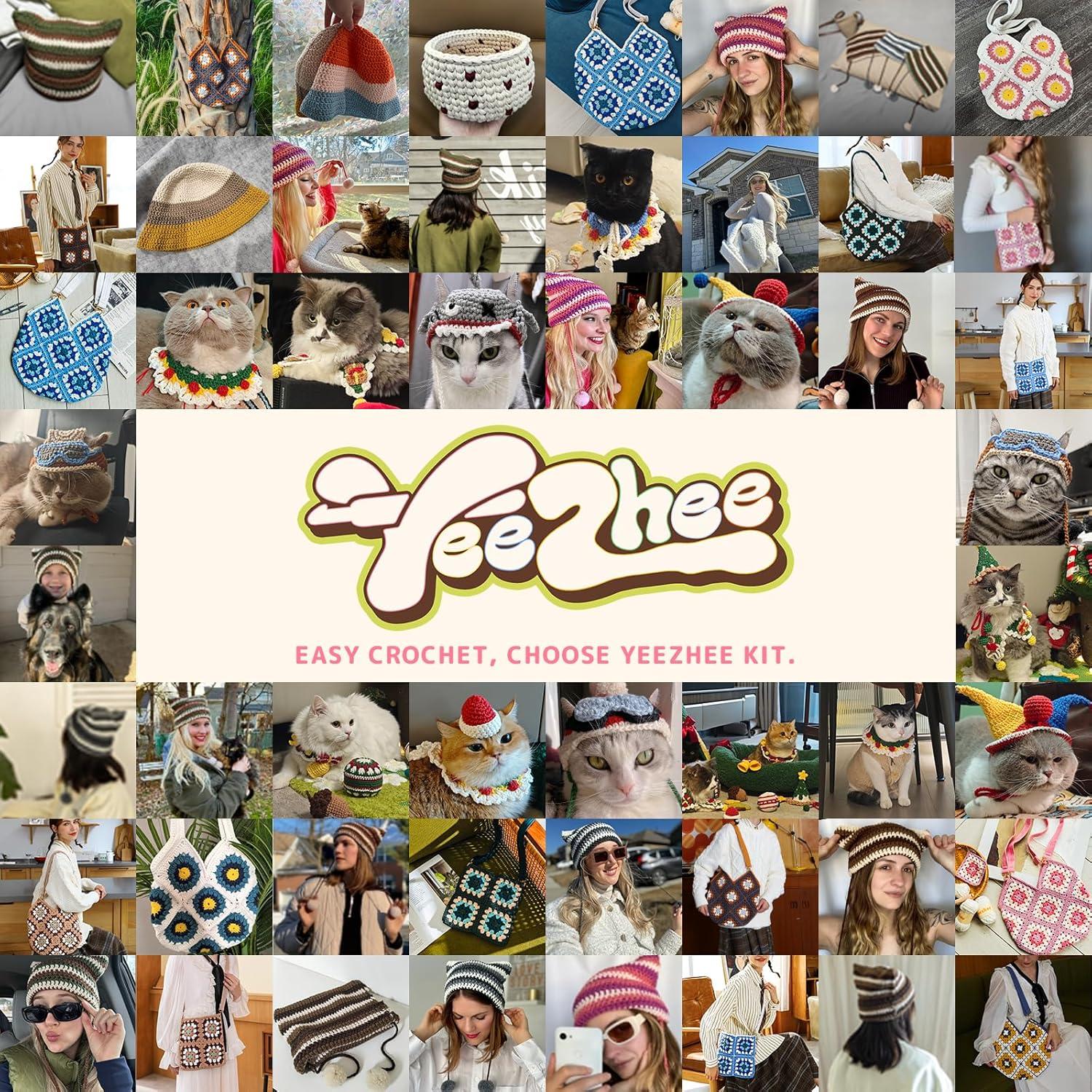 Kit de Crochet Yeezhee para Principiantes - Animales Amigurumi