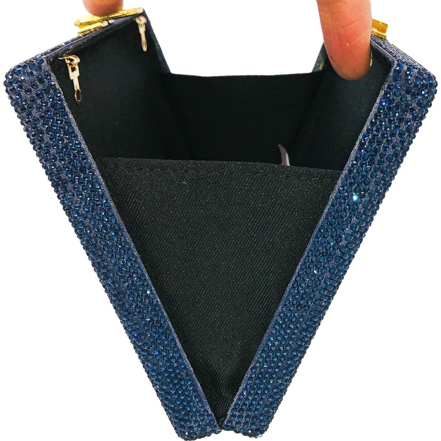 Clutch de Cristal Boutique De FGG Pasaporte Americano Mini