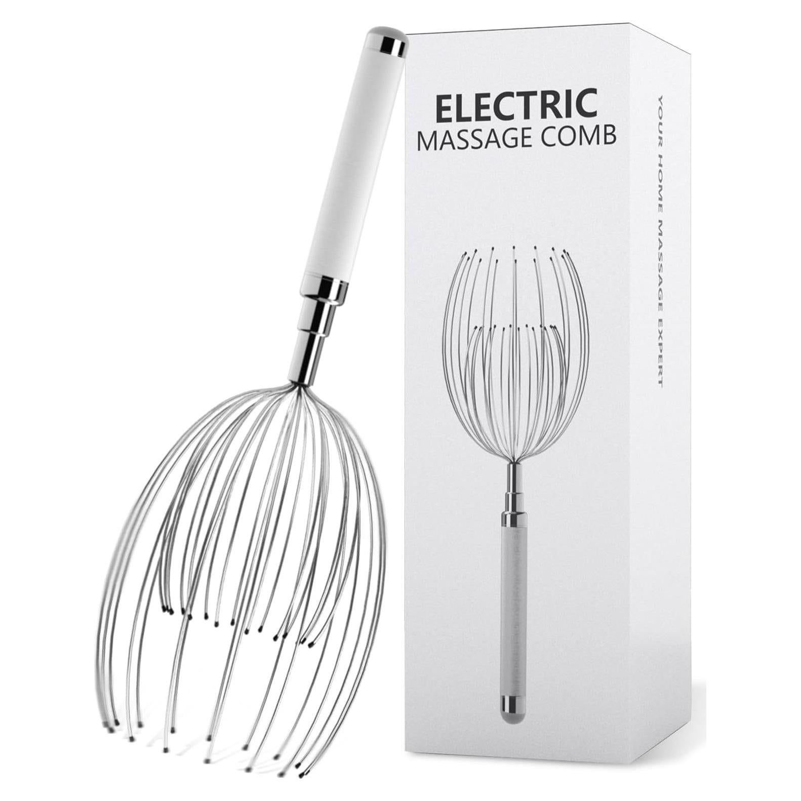 Masajeador Eléctrico de Cuero Cabelludo Winyoung - 20 Dedos Metal