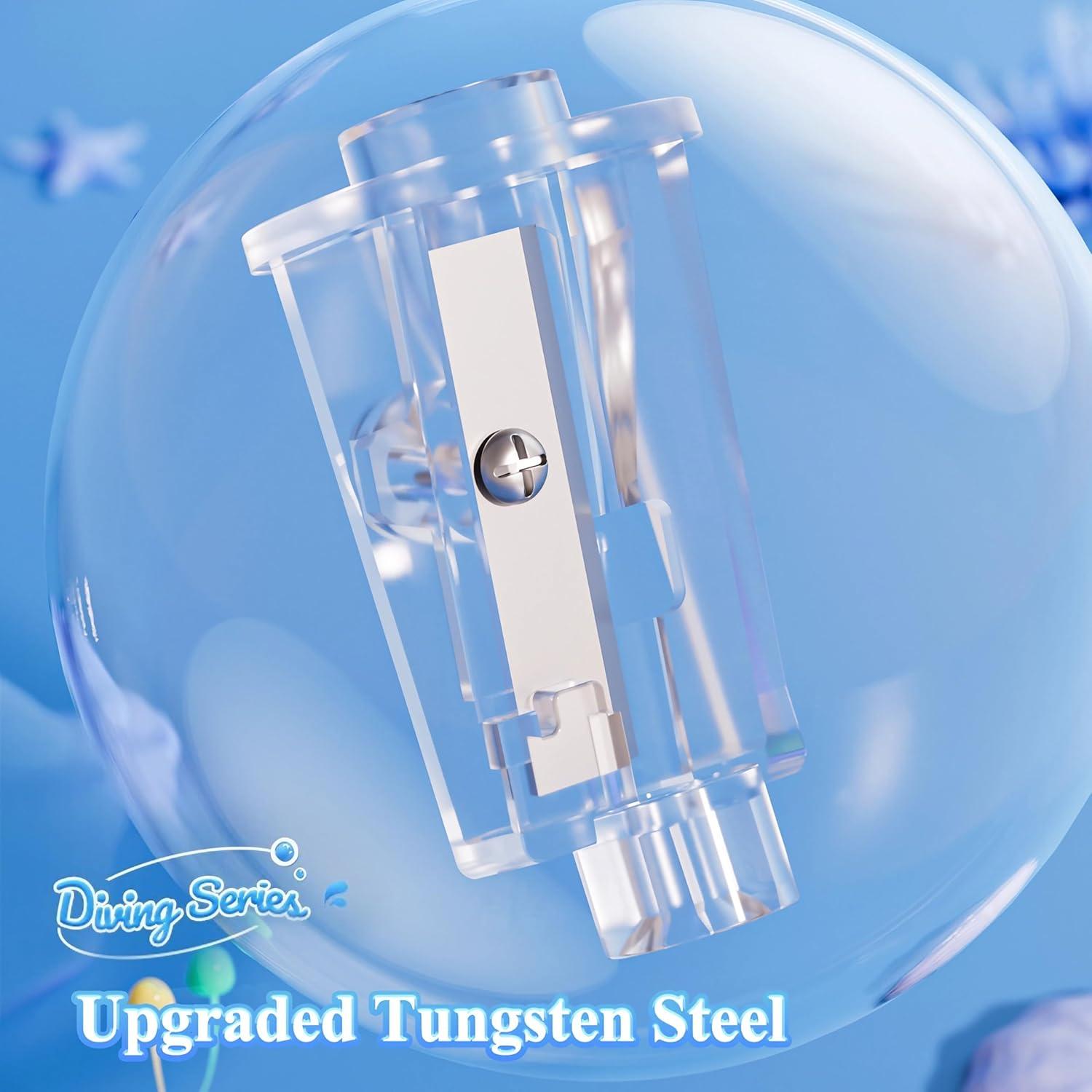 Sacapuntas Eléctrico M&G Azul Portátil USB/Batería 198g