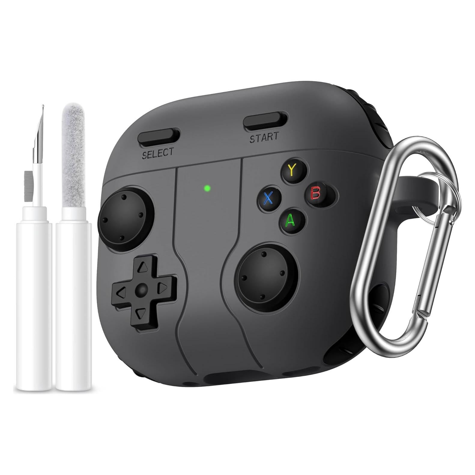 Funda de Silicona Getino para AirPods 4 2024 con Kit de Limpieza