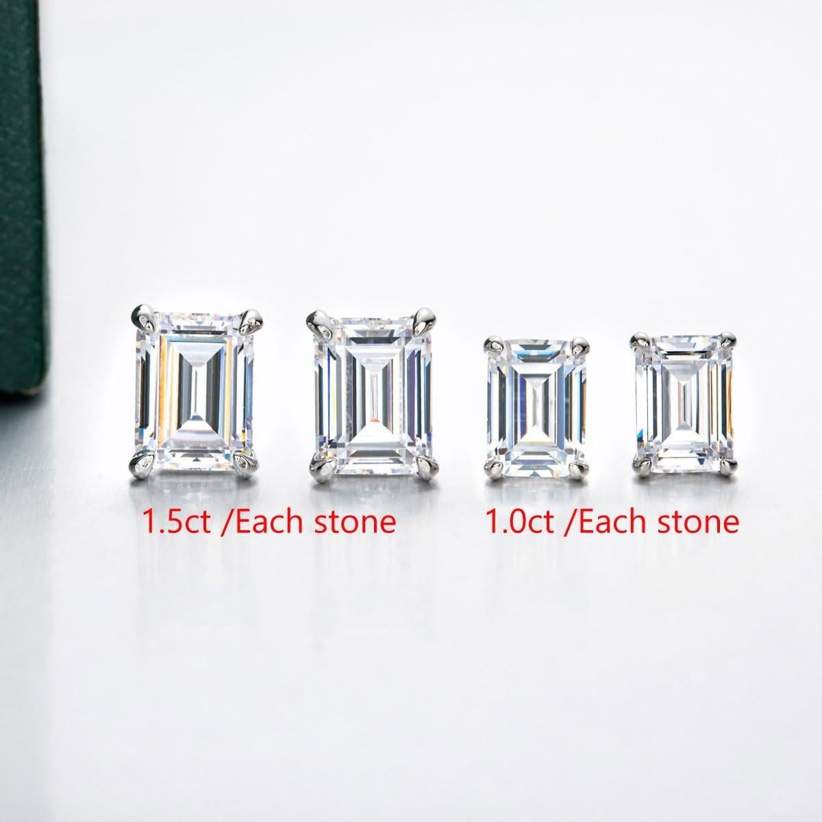 Pendientes de Stud Bo.Dream en Plata 925 con Circonita 2.0ct