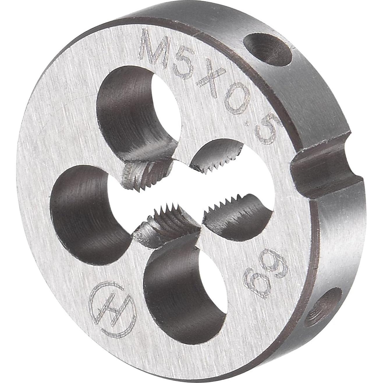 Juego de Machos y Matrices M5 x 0.5mm uxcell - HSS y Acero