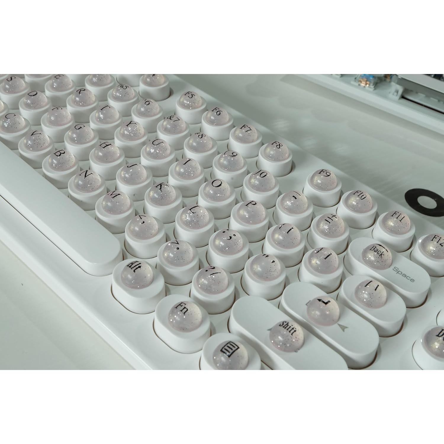 Elevador de Teclas para Teclado Ivaso - Hemisferio Rosa, 128 Pcs
