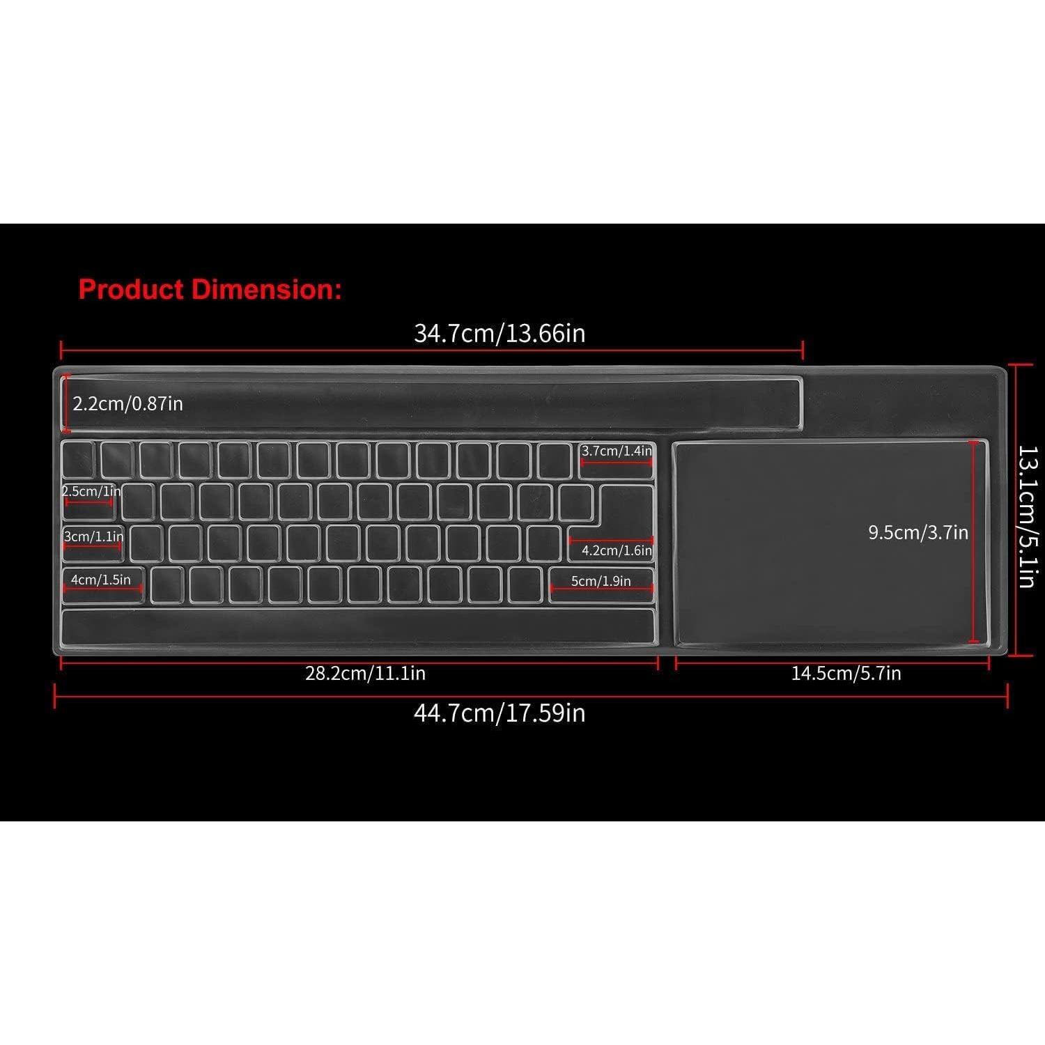 Funda de Teclado Estándar CaseBuy 104/107 Teclas Impermeable