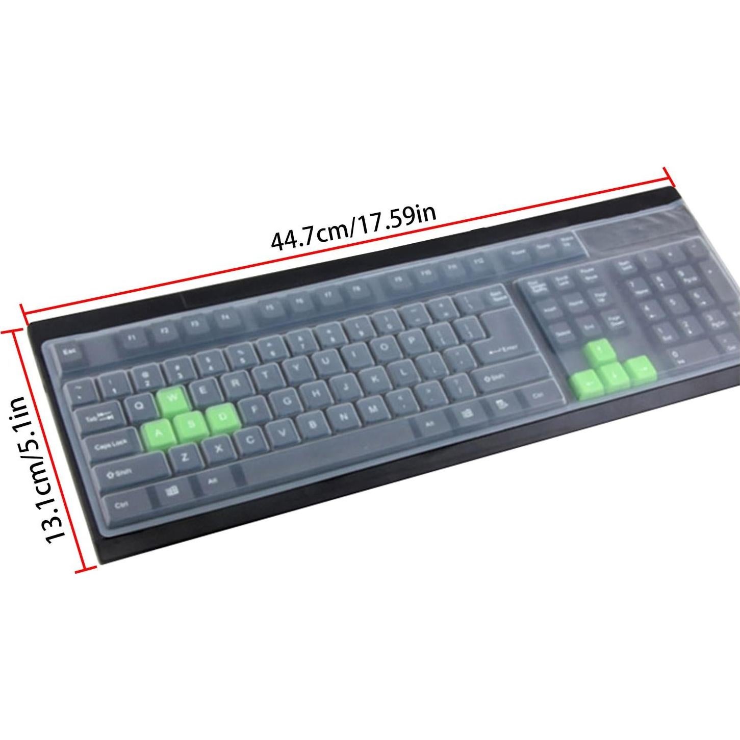 Funda de Teclado Estándar CaseBuy 104/107 Teclas Impermeable