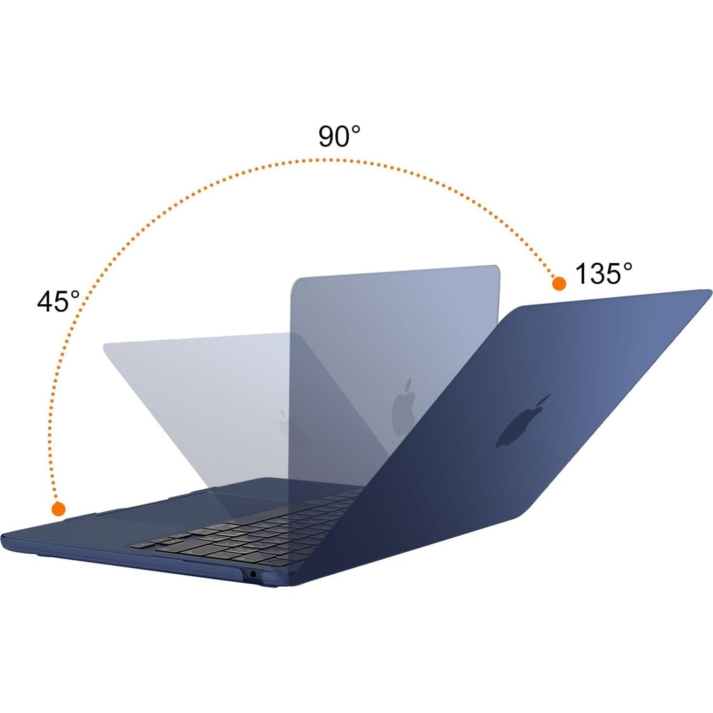 Funda Dura MOSISO para MacBook Air 13" M4 M3 M2 2022-2025