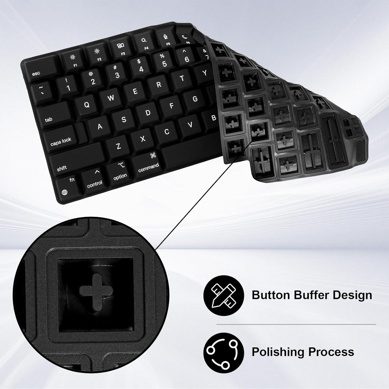 Funda Dura MOSISO para MacBook Air 13" M4 M3 M2 2022-2025