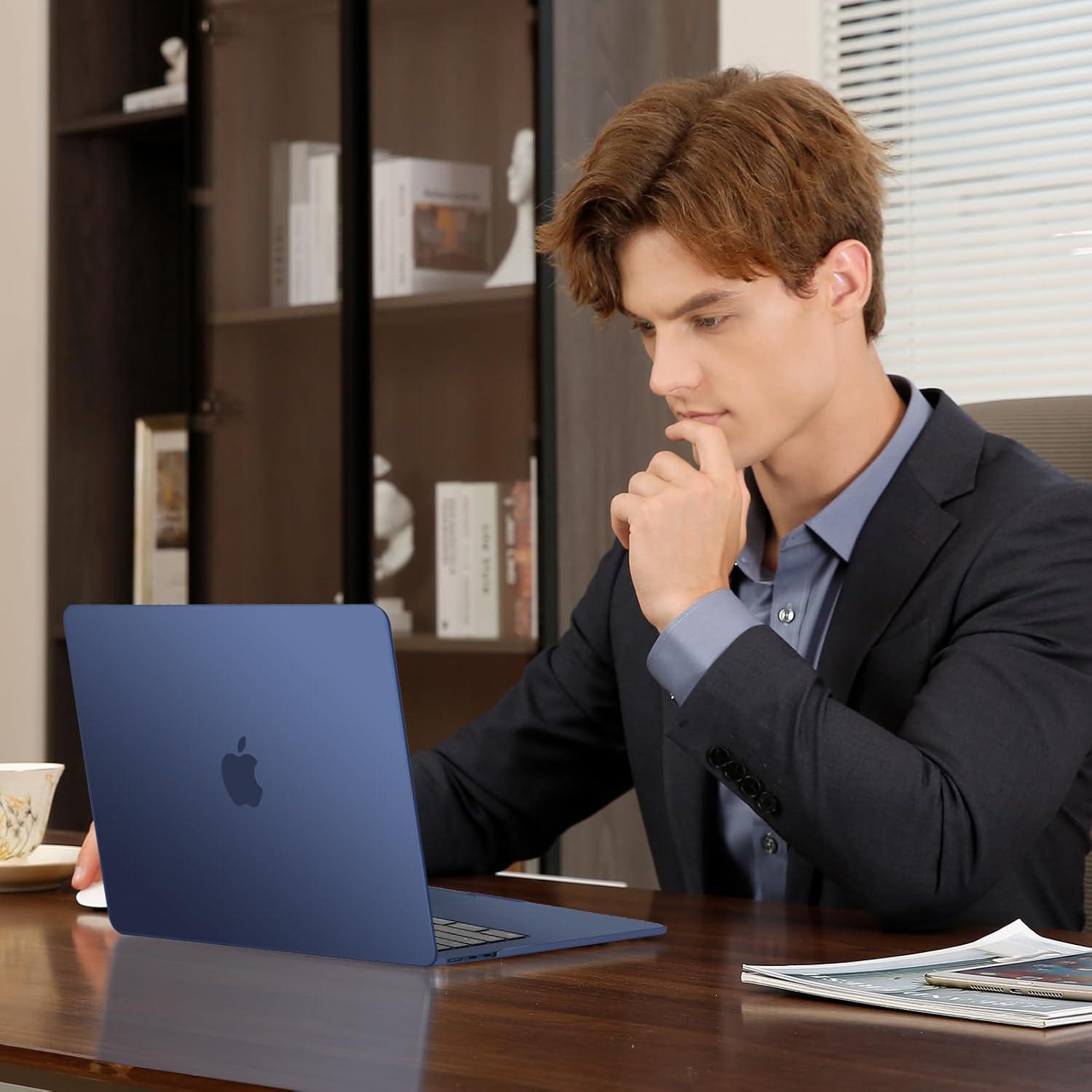 Funda Dura MOSISO para MacBook Air 13" M4 M3 M2 2022-2025