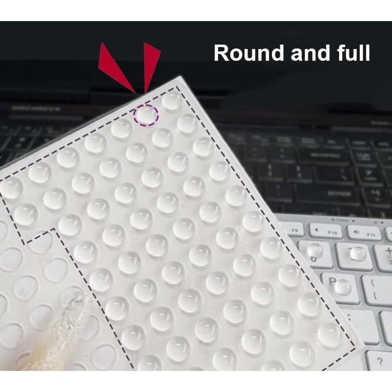 Pegatinas Transparentes para Teclado DIFENLEAF - Protección Uñas