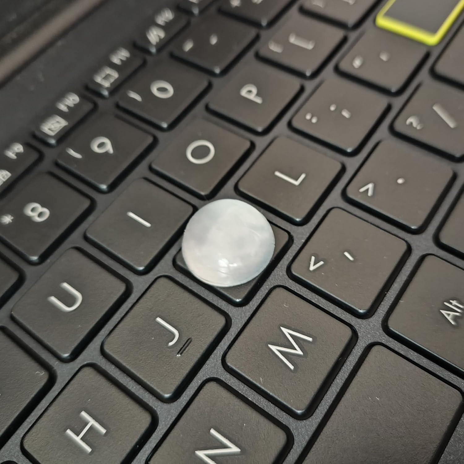 Pegatinas Transparentes para Teclado DIFENLEAF - Protección Uñas