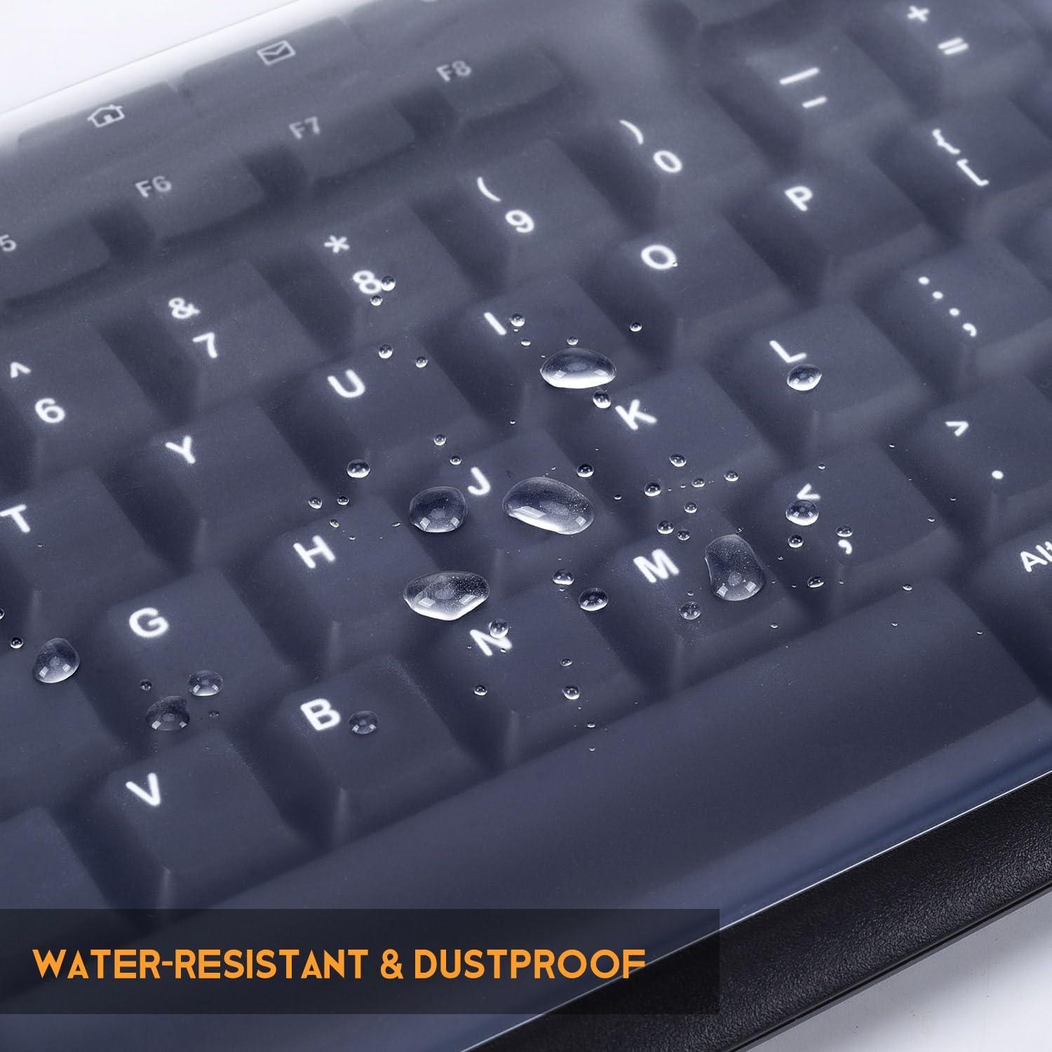 Cubierta de Teclado de Silicona CaseBuy 44.5x14 cm Impermeable