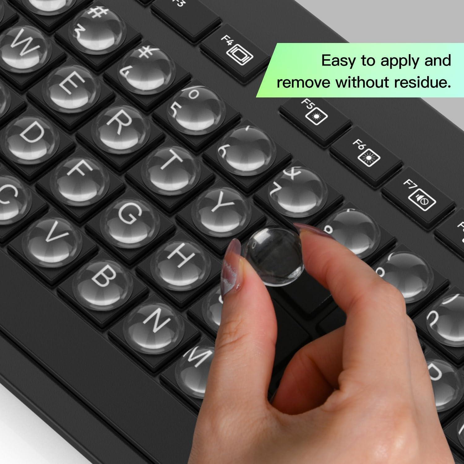 Sticker de Teclado de Vidrio CaseBuy 60 Paquete Ultra Claro