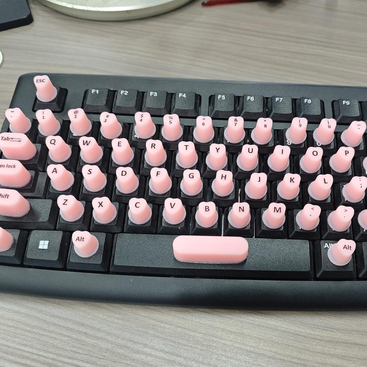 Teclas Autoadhesivas para Teclado SHANPIN 70 Pcs Silicona