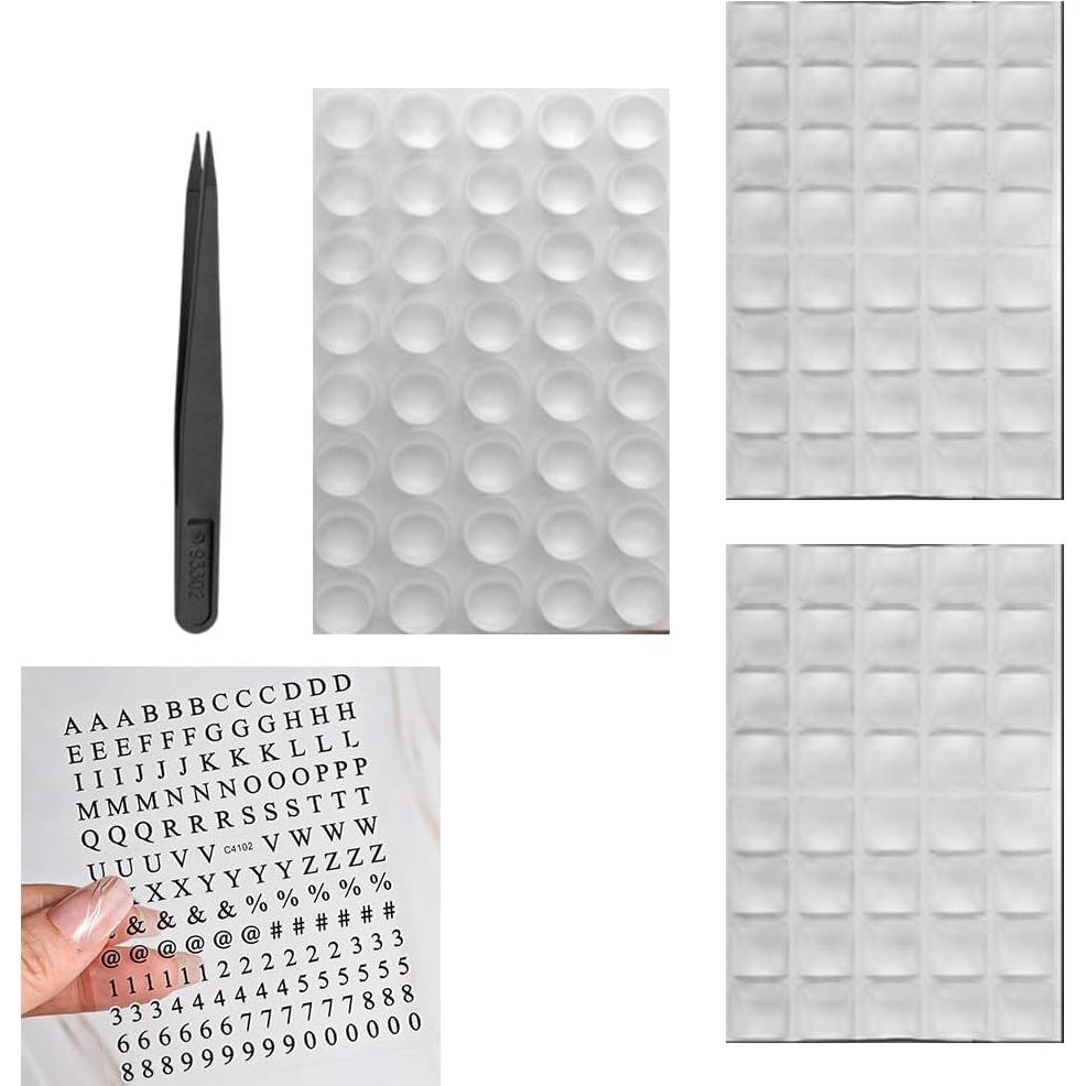 Pegatinas de Teclado YLOIJO 80 PCS Silicona Autoadhesiva