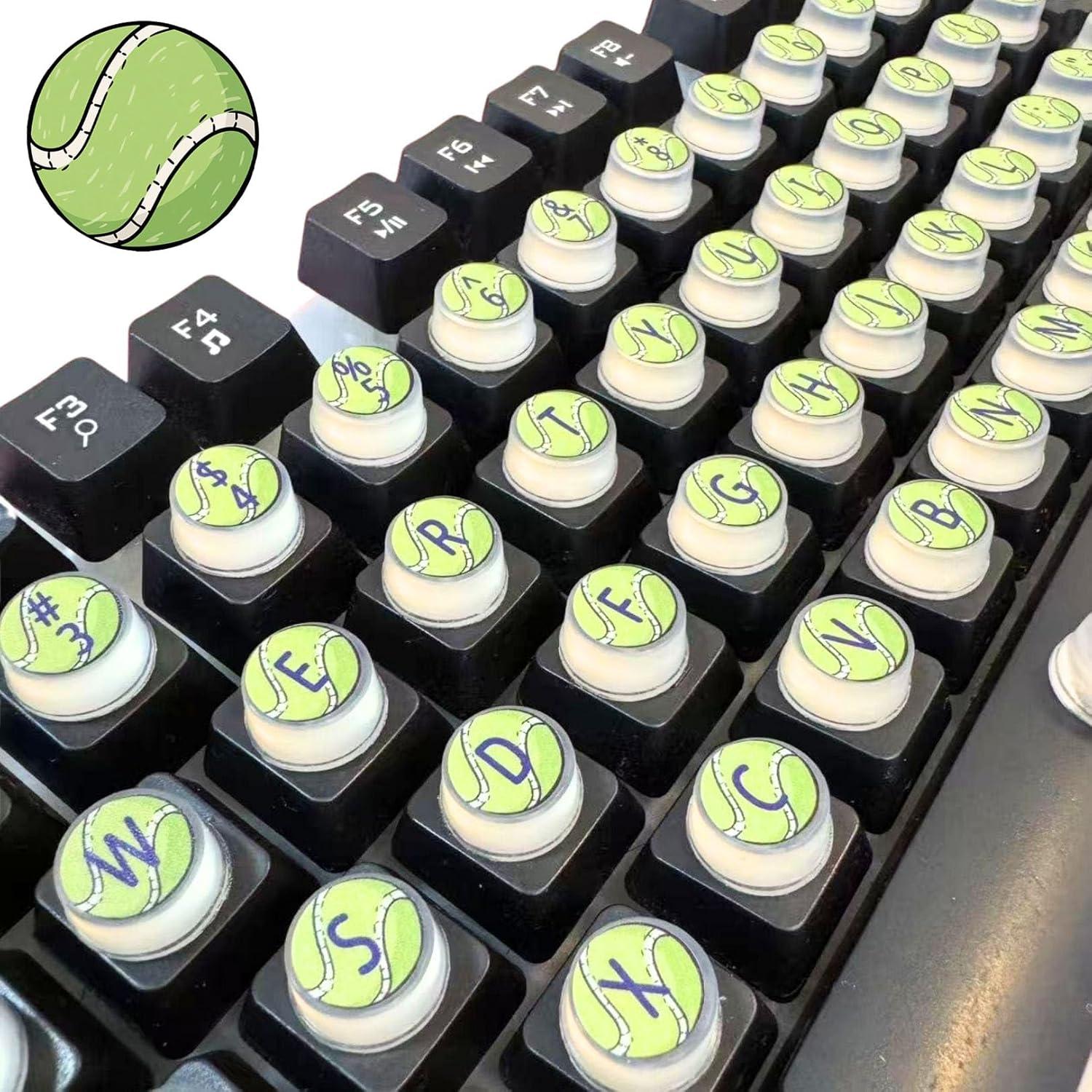 Burbujas de Teclado Silicona LikoSpark 72pcs para Uñas Largas