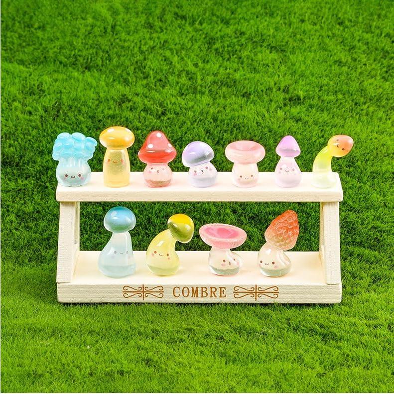 Calcomanías 3D para Teclado MayeBridge Hongo Noctilucente 16 Pzas