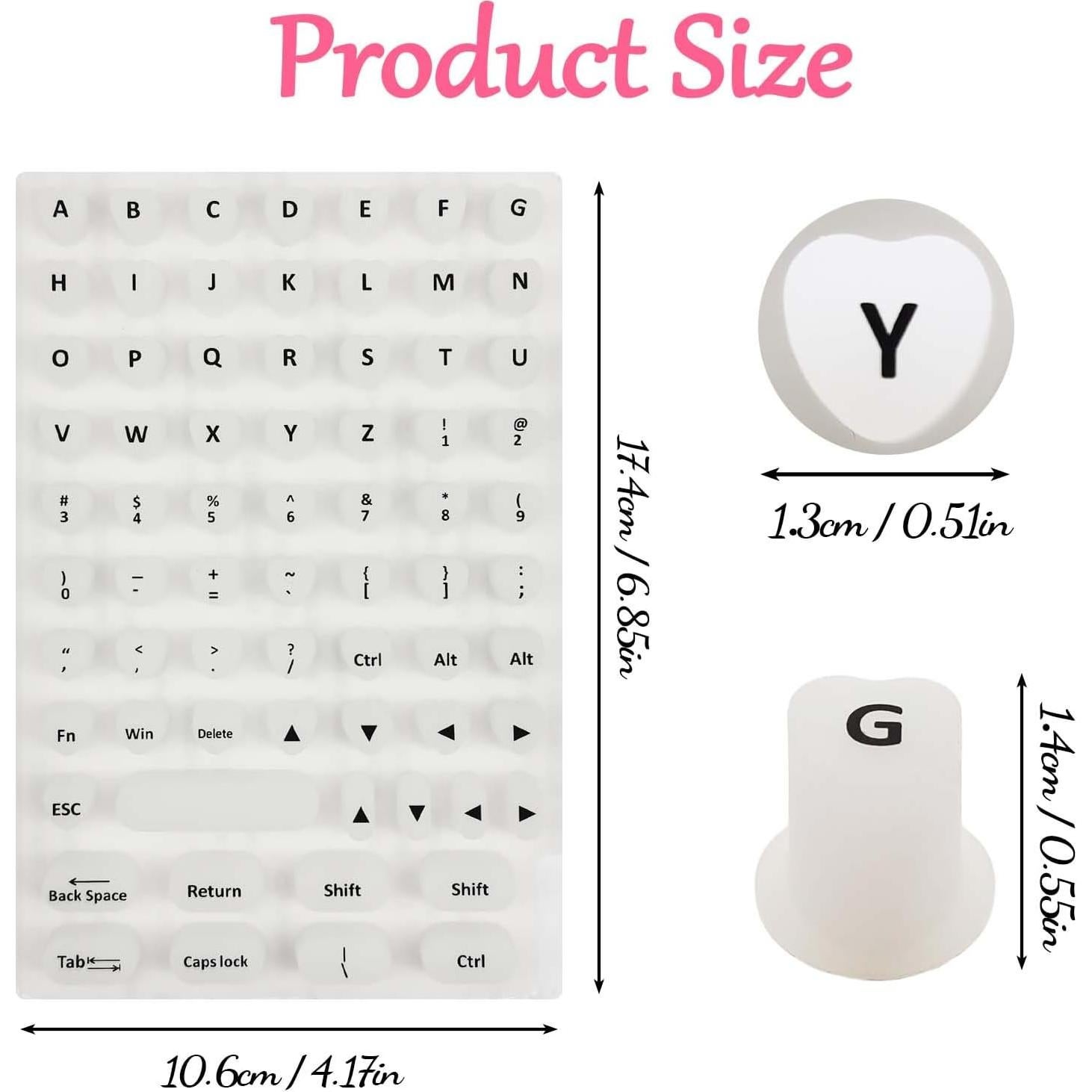 Cubierta de Silicona para Teclado Play as pro - Uñas Largas